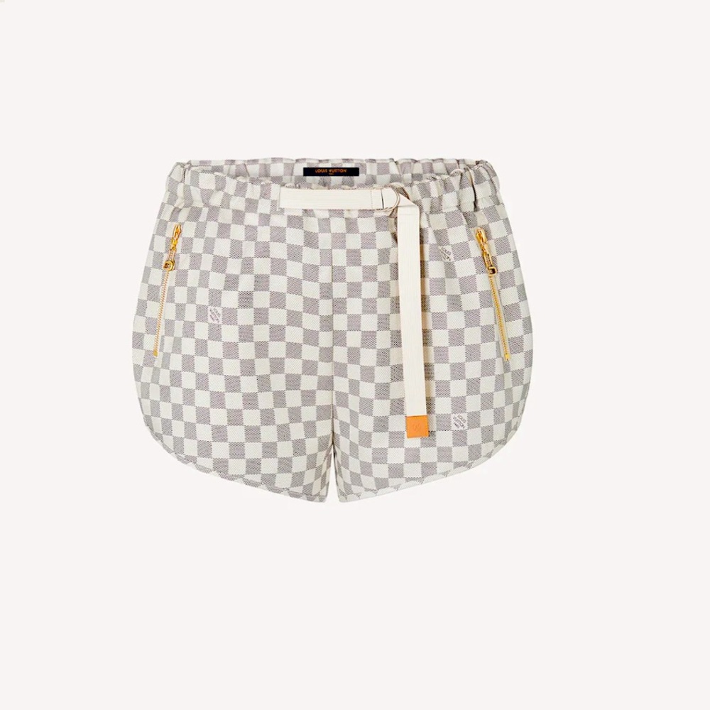 Louis Vuitton Damier Azur Sporty Shorts (FR 36)
